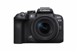 Canon EOS R10 + RF-S 18-150mm IS STM MILC 24,2 MP CMOS 6000 x 4000 εικονοστοιχεία Μαύρος [Μαύρο] (Eos R10 + Rf-S 18-150Mm Is - Stm Milc 24.2 Mp Cmos 6000 X - 4000 Pixels Bl...