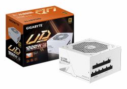GIGABYTE UD1000GM PG5 V2 ICE μονάδα τροφοδοσίας 1000 W 20+4 pin ATX ATX Λευκός [Άσπρος] (GIGABYTE 1000W GOLD F/M UD1000GM PG5 ICE)
