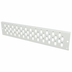 EFB Elektronik VSB2HE-FP-48SC-S εξάρτημα πίνακα συνδέσεων (FRONT PLATE 2U 48 X SC SIMPLEX - E2000 SIMPLEX/MTRJ/LC DUP GRAY)