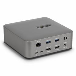 StarTech.com Thunderbolt 5 Universal Docking Station, Multi-Display Hub, 8K 60Hz or 4K 144Hz, 120Gbps Bandwidth Boost, 140W PD, 30W Phone Charging, USB 10Gbps, 2.5G LAN (Startech - Docking station ...