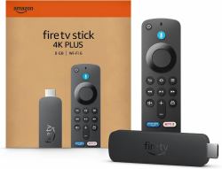 Amazon Fire TV Stick 4K Plus HDMI 4K Ultra HD Fire OS Μαύρος [Μαύρο] (Amazon Fire TV Stick 4K Plus - AV-Player - 8 GB - 4K UHD [2160p])