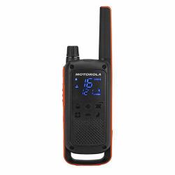 Motorola Talkabout T82 αμφίδρομο ραδιόφωνο 16 κανάλια 446 - 446.2 MHz Μαύρος [Μαύρο], Πορτοκαλί (Talkabout T82 Two-Way Radio - 16 Channels 446 - 446.2 M...