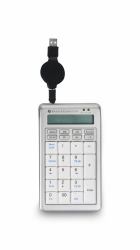 BakkerElkhuizen S-board 840 Numeric αριθμητικό πληκτρολόγιο PC USB Ελαφρύ Γκρι, Λευκός [Άσπρος] (A BakkerElkhuizen product. The S-Board 840 USB number pa...