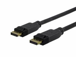 Vivolink PRODP1.5 καλώδιο DisplayPort 1,5 m Μαύρος [Μαύρο] (PRO DISPLAYPORT CABLE - . - Warranty: 1188M)