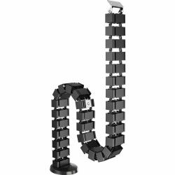 Fellowes 100136871 οργανωτής καλωδίων Γραφείο Cable sleeve Μαύρος [Μαύρο] 1 τεμάχια (Fellowes Cable Spine Black)