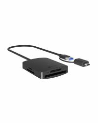ICY BOX IB-CR302-CU3 συσκευή ανάγνωσης καρτών USB 3.2 Gen 1 [3.1 Gen 1] Type-A Μαύρος [Μαύρο] (Card Reader Usb 3.2 Gen 1 - [3.1 Gen 1] Type-A Black - Warranty: 12M)