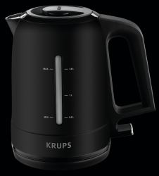 Krups BW2448 ηλεκτρικός βραστήρας 1,6 L Μαύρος [Μαύρο] (Krups BW2448 elkedel 1,6 L Sort)