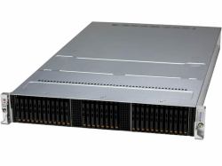 Supermicro ASG-2115S-NE332R barebone διακομιστή AMD SoC Socket SP5 Rack [2U] Άργυρ...