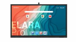 Newline Elara Pro Διαδραστικός Πίνακας 190,5 cm [75"] 3840 x 2160 εικονοστοιχεία Οθόνη αφής Μαύρος [Μαύρο] (Newline TT-7523QCA+ 75" Elara Pro An...