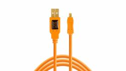 Tether Tools CU8015-ORG καλώδιο USB USB 2.0 4,6 m USB A Mini-USB B Πορτοκαλί 