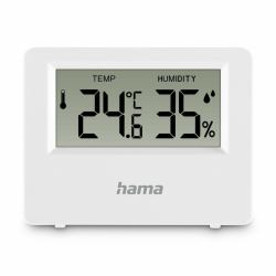 Hama 00222222 θερμόμετρο περιβάλλοντος Ηλεκτρονικό θερμόμετρο περιβάλλοντος Εσωτερικός [Εσωτερικού χώρου] Λευκ�...