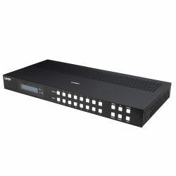 Lindy 38435 μεταγωγέας μήτρας Μεταγωγέας μήτρας AV Ενσωματωμένη οθόνη (8X8 HDMI 8K60 MATRIX - ZUM ANSCHLUSS VON 8 8K-QUELLGERT)