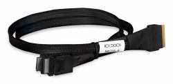 Icy Dock MB206L-B καλώδιο Serial Attached SCSI [SAS] 0,5 m Μαύρος [Μαύρο] (Serial Attached Scsi [Sas] - Cable 0.5 M Black - Warranty: 12M)