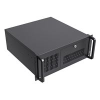 cit 4U Rackmount Server Case 500mm, Heavy-Duty Industrial Chassis with Lockable Front Door, Suppo...