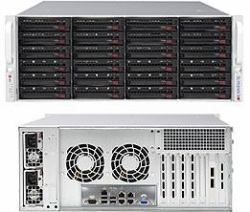 Supermicro SuperServer 6049P-E1CR24H C624 LGA 3647 [Socket P] Rack [4U] Black (4U BARE 2XPHI C624 24X3.5HS,SuperServer 6049P-E1CR24H, Dual Socket P [LGA 3647], Intel C624, 16 x DDR4, 24 Hot-swap 8....