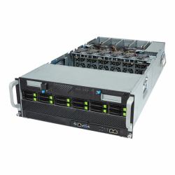 GIGABYTE G493-ZB3-AAP1 server barebone LGA 6096 Rack [2U] Black, Silver (GIGABYTE 12*SFF 4U RACK MOUNT CHASSIS 8*GPU CABLES 4*3000W PSU)