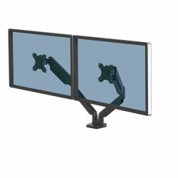 Fellowes Platinum Series 8042501 βάση & στήριγμα οθόνης 101,6 cm [40"] Τοίχος Μαύρος [Μαύρο] ([ON PROMO] PLATINUM DUAL MON ARM HOLDS UP TO 40" 8042501)