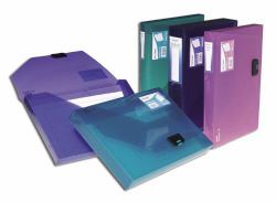Snopake DocBox - Electra Assorted, 25mm capacity κουτί αρχειοθέτησης (Snopake GRS DocBox 25 A4 Electra Assorted- 5 Boxes)
