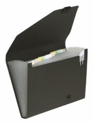 Snopake 11219 φάκελος Μαύρος [Μαύρο] A4 (Snopake GRS Organiser 13 part A4 Black- 1 Organiser)