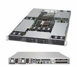 Supermicro SuperServer 1028GR-TRT LGA 2011-v3 Rack [1U] Μαύρος [Μαύρο] (1U BARE 2XEON V3 C612 4X2.5HS,Sockel: 2xLGA 2011/ FSB: 1800 MHz/ Chipsatz: Intel/ RAM-Typ: DDR 3 max.: 1TB/ 16x B�...