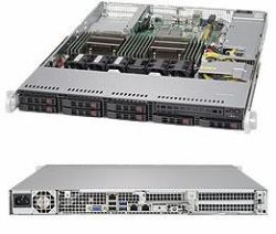 Supermicro SuperServer 1028R-TDW Intel® C612 LGA 2011 [Socket R] Rack [1U] Μαύρος [Μαύρο] (1U BARE 2XEON V3 C612 8X2.5HS,Sockel: LGA 2011/ FSB: 2000 MHz/ Chipsatz: Intel/ RAM max.: 1048...