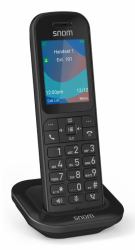 Snom M253 Τηλεφωνική συσκευή DECT Αναγνωριστικό καλούντος Μαύρος [Μαύρο] (Snom M53 Handset EU)
