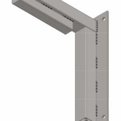 Da-Lite 10800140 εξάρτημα οθόνης προβολής Βραχίονας στήριξης (Projecta Accessories for mounting: Set W)