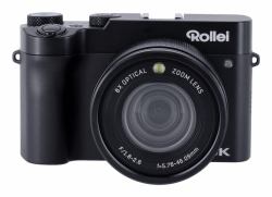 Rollei Powerflex X8 Dual Lens Κάμερα Bridge 64 MP CMOS 10720 x 6030 εικονοστοιχεία Μαύρος [Μαύρο] (ROLLEI Powerflex 8X Dual Lens)