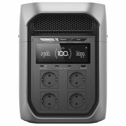 EcoFlow DELTA 3 Max Plus Φορητός Σταθμός Ενέργειας Φωσφορικό άλας Σιδήρου Λιθίου [LiFePo4] 22,1 kg (DELTA 3 Max Plus, Lithium - Iron Phosphate [LiFe...