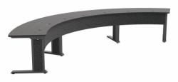 Middle Atlantic Products FM-TAR-1846430-A3G γραφείο (FORUM TABLE IN ARC SHAPE 184 INCH WIDTH)
