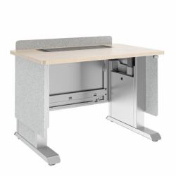 Middle Atlantic Products FML-42AE1MS-CH αναλόγιο Γκρι, Άργυρος, Σφένδαμος 65,8 kg (FM LECTERN 4227 HTADJ E1 MG CH)
