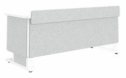 Middle Atlantic Products FML-72AD8WS-CH αναλόγιο Γκρι, Λευκός [Άσπρος] 79,8 kg (FM LECTERN 7227 HTADJ D8 LW CH)