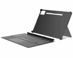 Lenovo ZG38C06011 πληκτρολόγιο κινητής συσκευής Pogo Pin Μαύρος [Μαύρο] (Idea Tab Pro KB Pack Grey[UK-EN]. WARRANTY: 1YR CCR)
