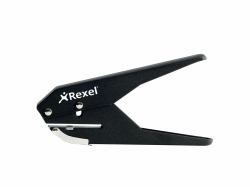 Rexel S120 διακορευτής χαρτιού 30 φύλλα Μαύρος [Μαύρο] (Rexel S120 Single Hole 20 Sheet Plier Punch Black [1])