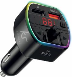 KitSound MYFM2S - Wireless to FM Audio Converter Bluetooth Μαύρος [Μαύρο] (Kitsound MYFM2S - Wireless to FM Audio Converter)