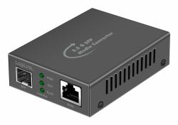 LogiLink NMC002 μετατροπέας δικτυακών μέσων 2500 Mbit/s Μαύρος [Μ...