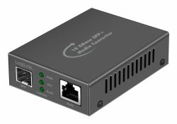 LogiLink NMC003 μετατροπέας δικτυακών μέσων 10000 Mbit/s Μαύρος [�...