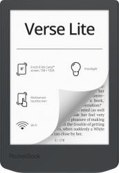 PocketBook Verse Lite e-book reader Touchscreen 8 GB Wi-Fi Grey (PocketBook Verse Lite 6â E Ink Carta Screen)