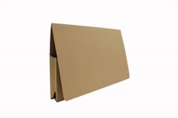 Exacompta Guildhall 50PK Full Flap Document Wallet 315gsm Buff