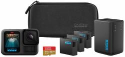 GoPro HERO13 Extended Power Bundle κάμερα για αθλήματα δράσης 27,6 MP 5.3K Ultra HD CMOS 25,4 / 1,9 mm [1 / 1.9"] Wi-Fi 157 g (Hero13 Black Power Bundle - Warranty: 12M)