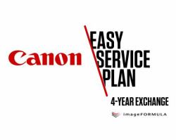 Canon Easy Service Plan 4-year Onsite Exchange Service (Easy Service Plan 4-year exchange service - personal workgroup scanners which support the following products: DR-C225II/C230/C240/C340/C350/S...