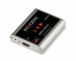 INOGENI 4K2USB3 Active video converter 4096 x 2160 pixels (INOGENI - 4K2USB3 - Dual HDMI to USB 3.0 capture converter)
