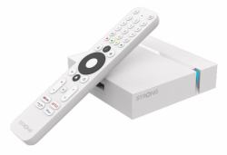 Strong LEAP-S3+V2 βάση για Smart TV Λευκός [Άσπρος] 4K Ultra HD 16 GB Wi-Fi Σύνδεση Ethernet/LAN (Smart Tv Box White 4K Ultra - Hd 16 Gb Wi-Fi Ethernet Lan - Warranty: 12M)