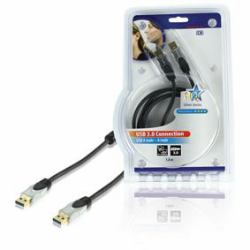 hq 1.8m USB 3.0 A/A καλώδιο USB USB 3.2 Gen 1 [3.1 Gen 1] 1,8 m USB A 4,8 Gbit/s 