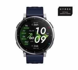 Amazfit W2558GL2N Smartwatch & Αθλητικό Ρολόι 3,35 cm [1.32"] AMOLED Ψηφιακός 466 x 466 εικονοστοιχεία Οθόνη αφής Άργυρος GPS (Amazfit Active 3 [P...