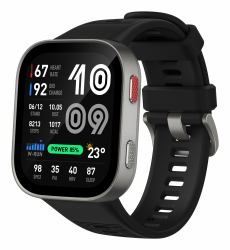 Amazfit Bip Max 5,26 cm [2.07"] AMOLED Ψηφιακός 432 x 514 εικονοστοιχεία Οθόνη αφής Άργυρος Wi-Fi GPS (Amazfit Bip Max Smartwatch silver)