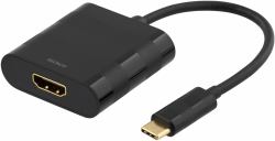  c & t   t e c h   o e m Deltaco USBC-HDMI προσαρμογέας καλωδίου βίντεο...