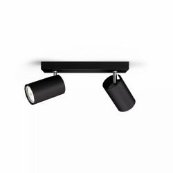 Philips myLiving 5059230PN Σημείο φωτισμού επιφάνειας GU10 LED (Philips Myliving Kosipo - Ceiling/Wall Spotlight 2X - Warranty: 12M)