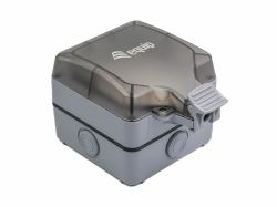 Equip 125452 Αξεσουάρ Μονάδας Keystone Κουτί διανομής (Outdoor 1-Port Keystone Jack - Surface Mount Box - Warranty: 12M)