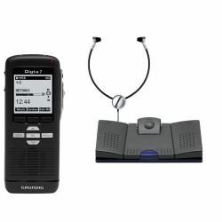 Grundig Digta 7 Starter Kit Εσωτερική μνήμη + κάρτα μνήμης Μαύρος [Μαύρο] (Digta 7 Starter Kit Internal - Memory & Flash Card Black - Warranty: 12M)